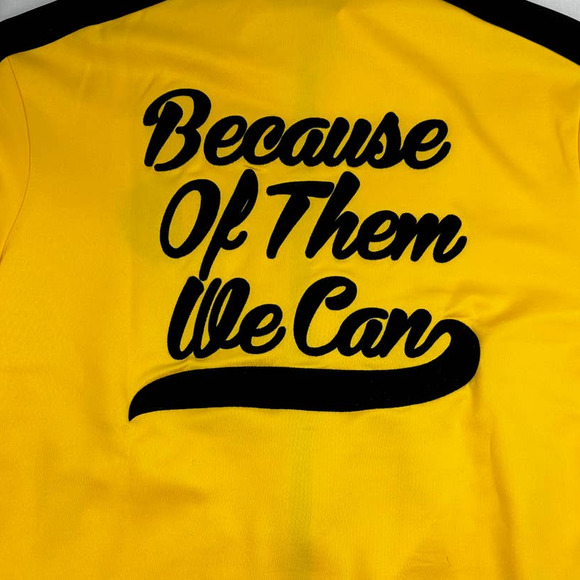 NWT - Because of Them We Can - Yellow Jacket - Child XL/Woman S - Picture 6 of 8